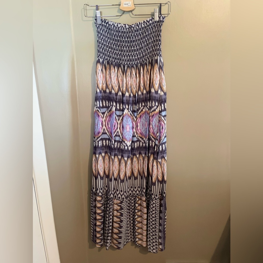 Boutique Strapless Maxi Dress